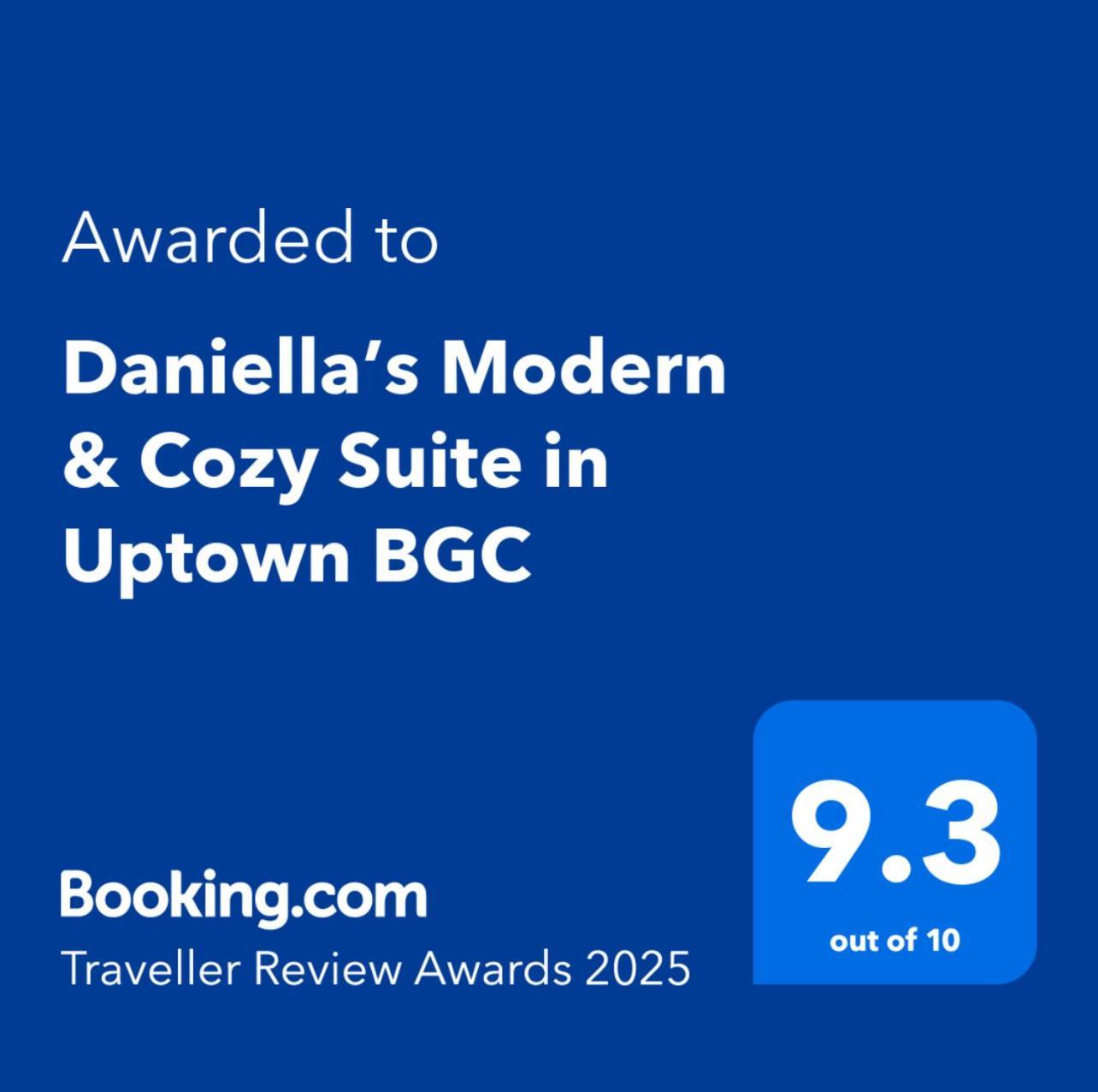 Daniella'S Modern & Cozy Suite In Uptown Bgc Manila Kültér fotó
